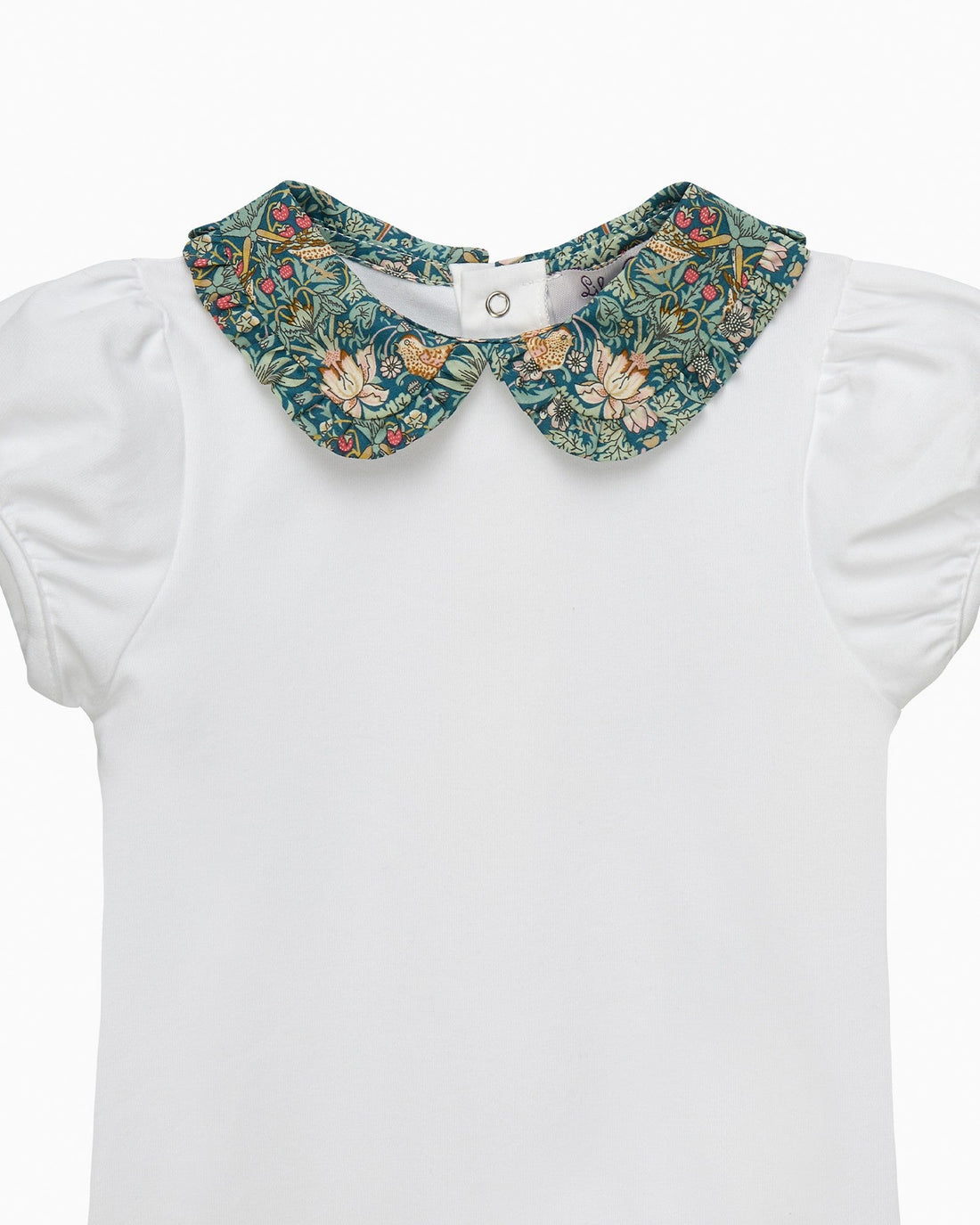 Lily Rose Body Baby Short-Sleeved Strawberry Thief Pie Crust Body