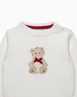 Baby Tallulah Teddy  Sweater