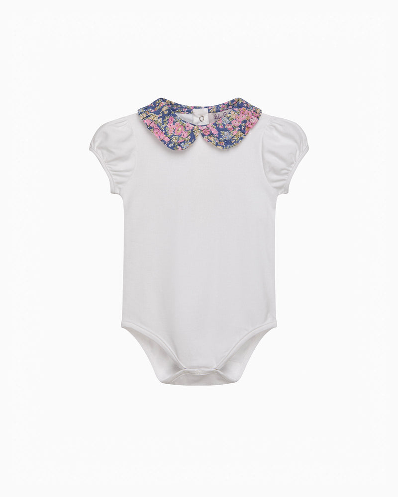 Lily Rose Body Baby Short-Sleeved Tatum Floral Pie Crust Body