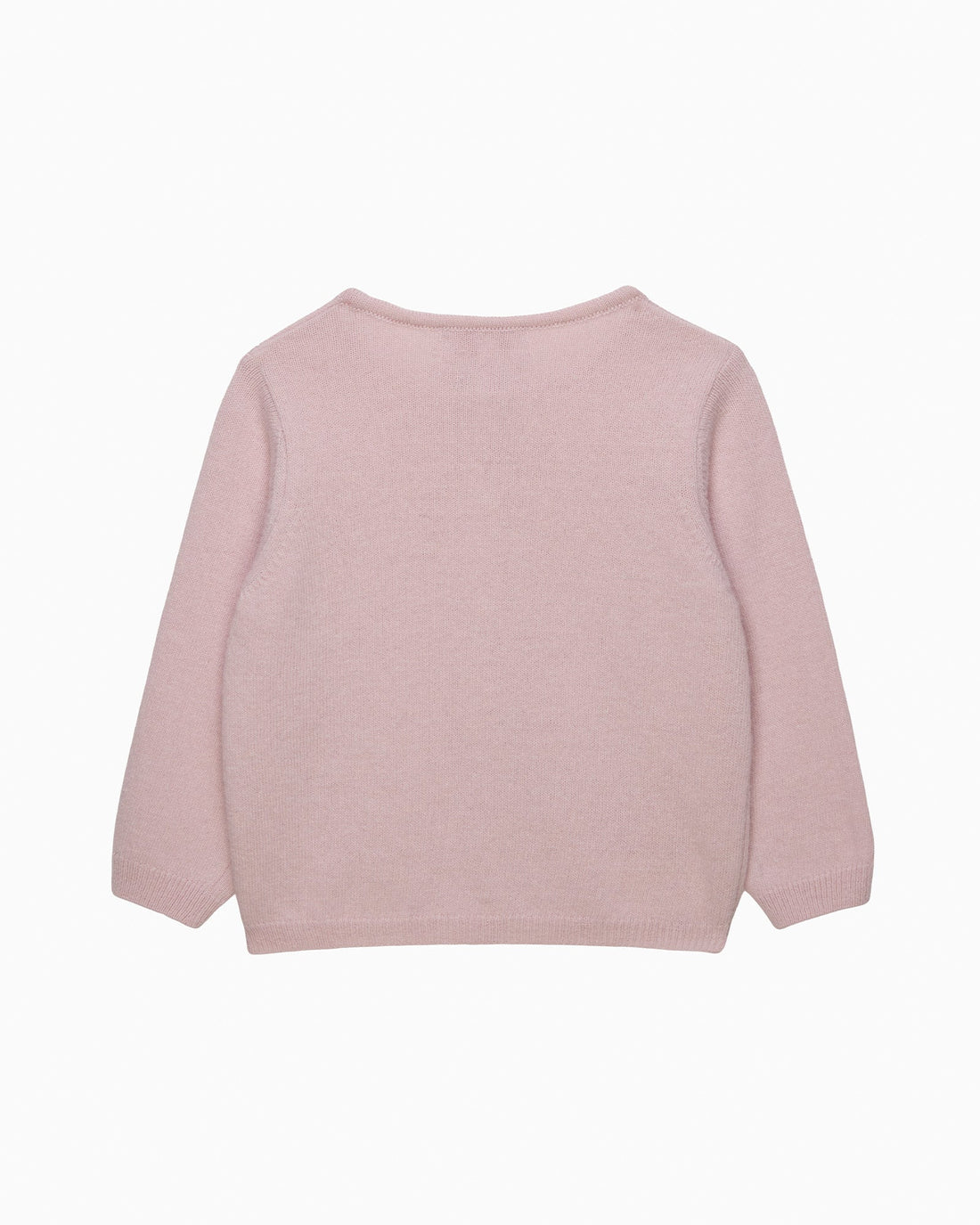Confiture Cardigan Baby Velvet Bow Cardigan in Pink