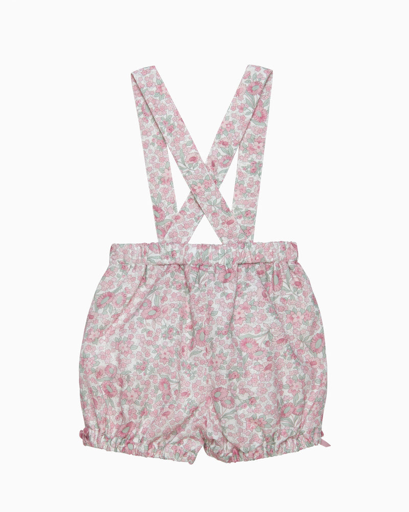 Baby Bloomers & Braces in Arabella Pink Floral