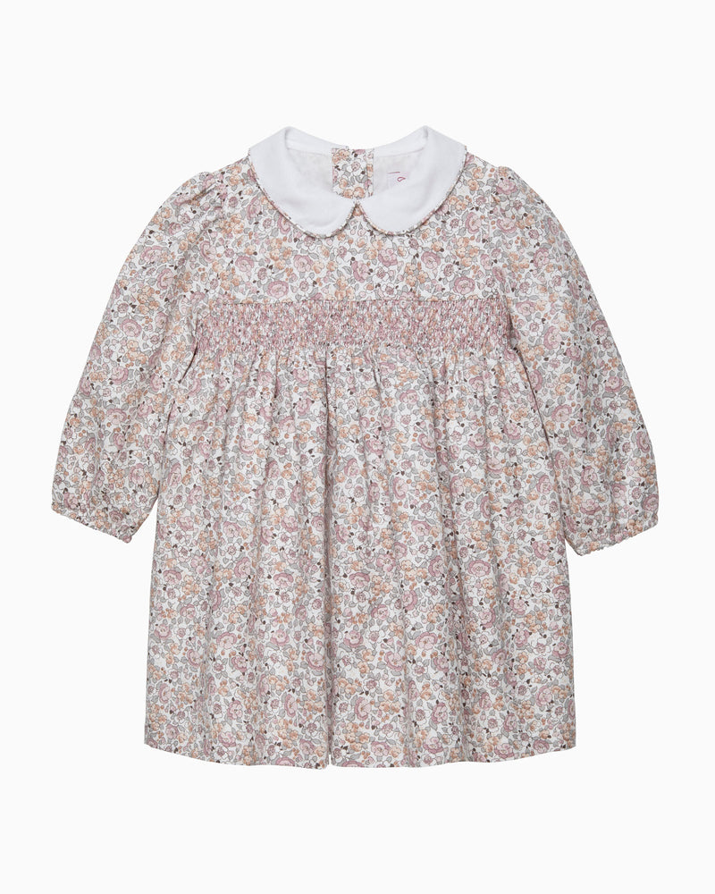 Confiture Dress Baby Bella Floral Smocked Dress