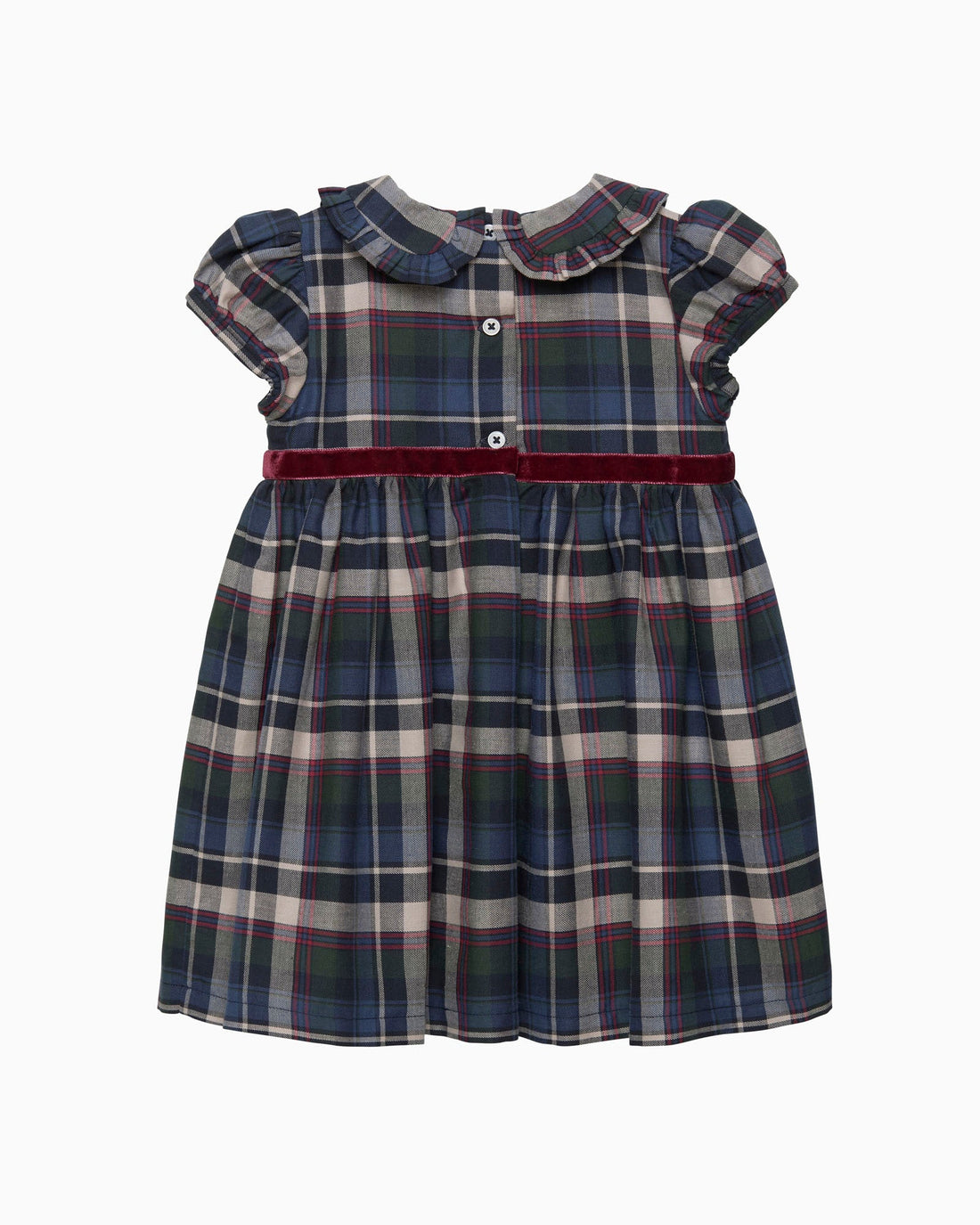 Confiture Dress Baby Bonnie Tartan Dress