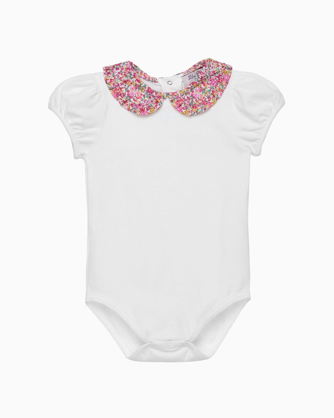 Lily Rose Body Baby Short Sleeved Pie Crust Collar Body in Emma & Georgina
