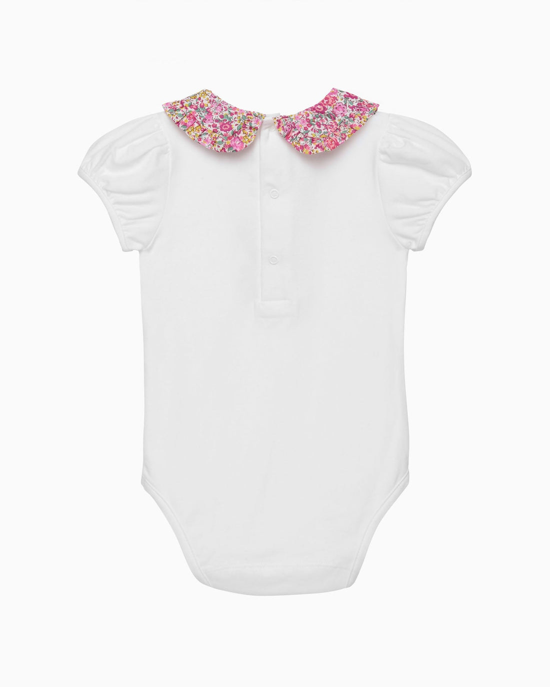 Lily Rose Body Baby Short Sleeved Pie Crust Collar Body in Emma & Georgina