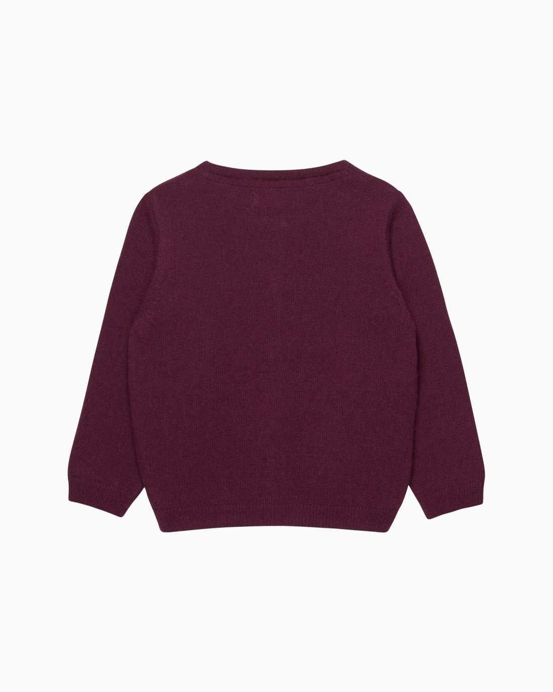 Confiture Cardigan Baby Velvet Bow Cardigan in Claret