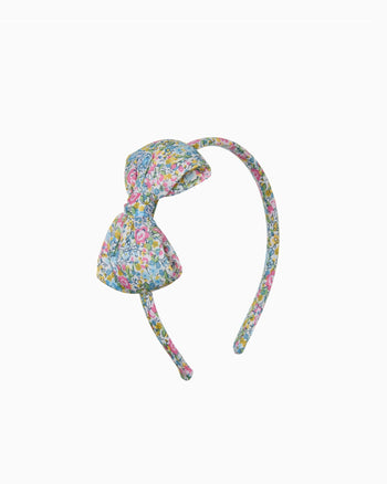 Lily Rose Alice Band Big Bow Headband in Emma & Georgina