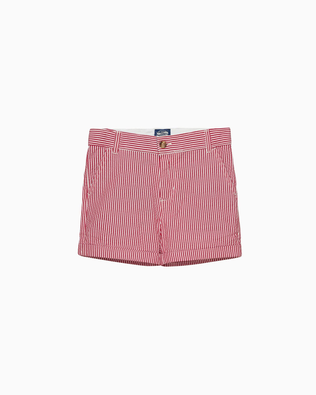 Chelsea Clothing Company Shorts Charlie Chino Shorts in Red Stripe