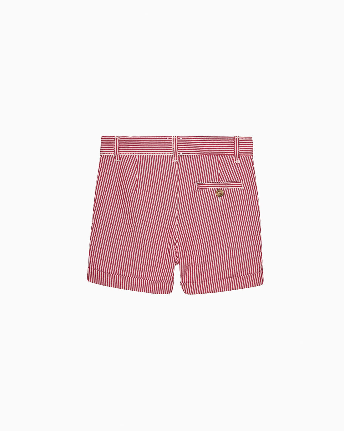 Chelsea Clothing Company Shorts Charlie Chino Shorts in Red Stripe