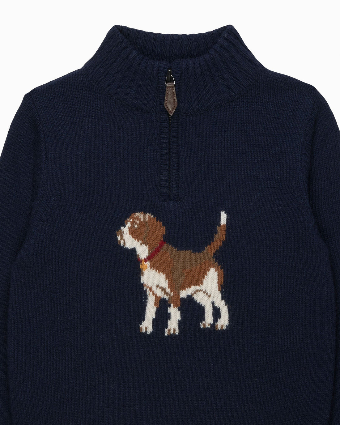 Chelsea Clothing Company sweater Benji Beagle Half-Zip sweater