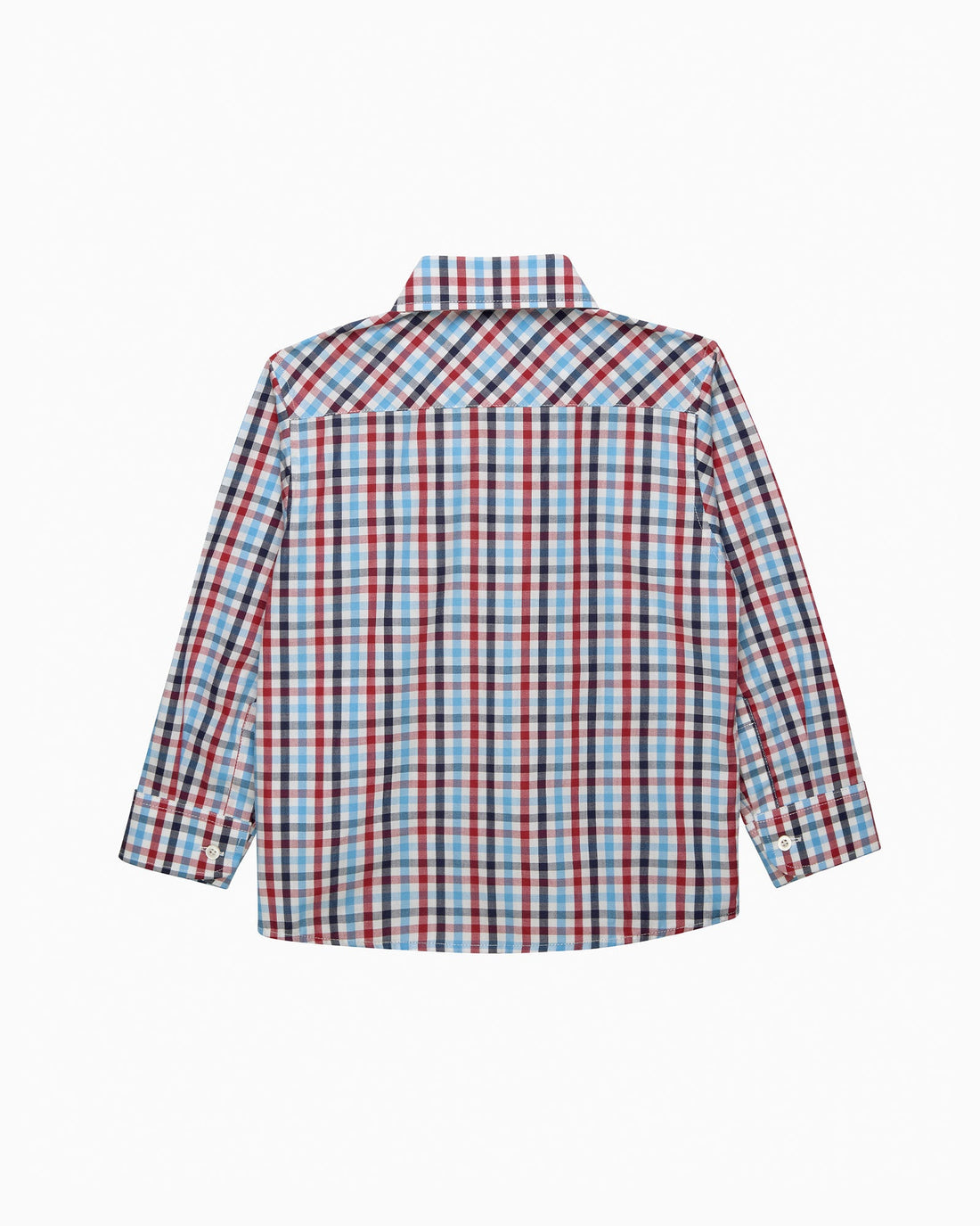 Chelsea Clothing Company Shirt Thomas Shirt in Red/Blue Gingham
