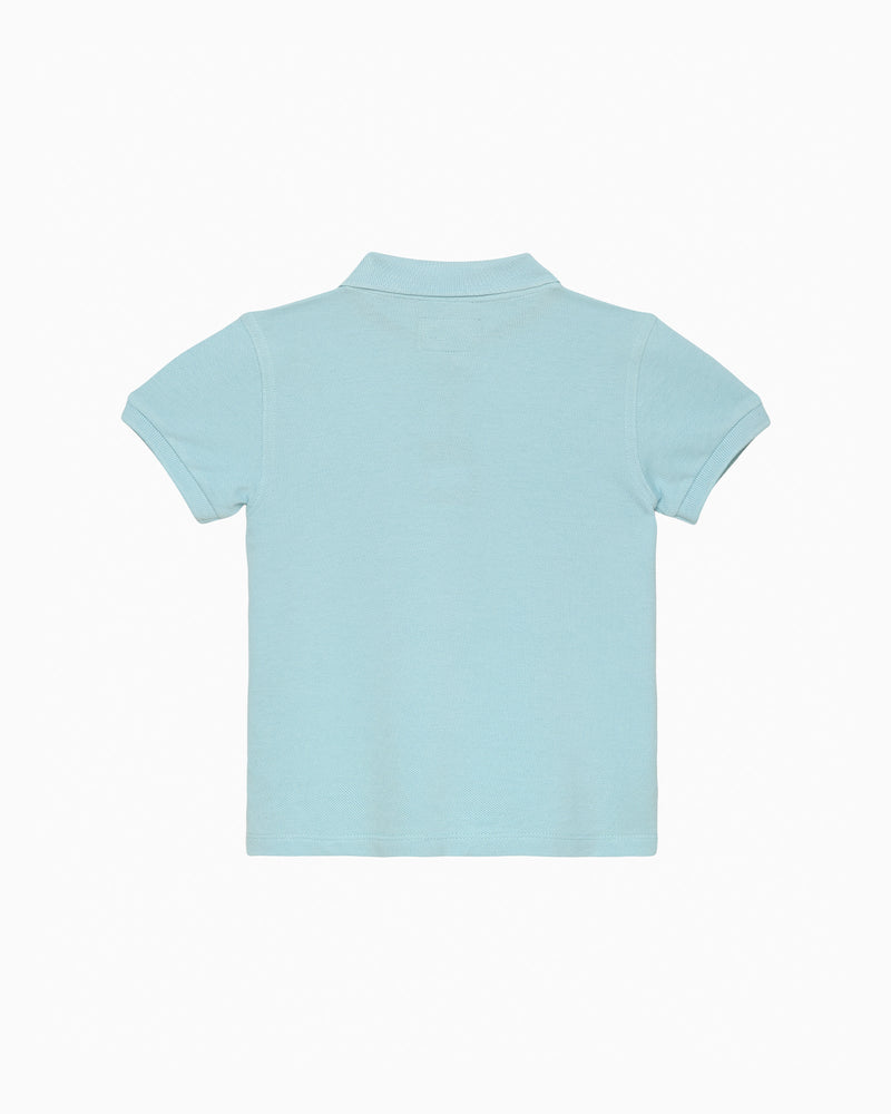Chelsea Clothing Company Polo Harry Piqué Polo in Pale Blue