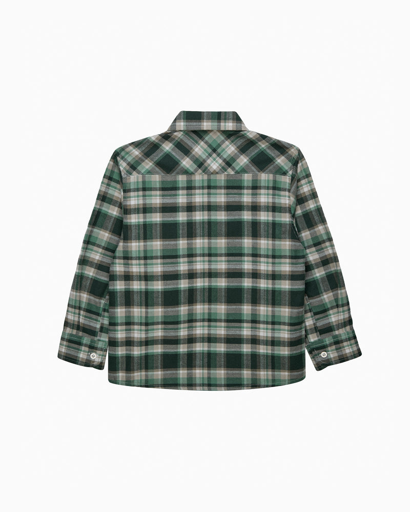 Chelsea Clothing Company Shirt Oliver Shirt in Green Check