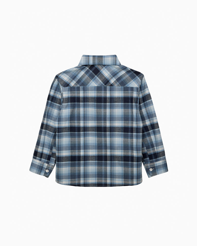 Chelsea Clothing Company Shirt Oliver Shirt in Navy Check