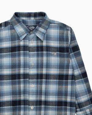 Chelsea Clothing Company Shirt Oliver Shirt in Navy Check