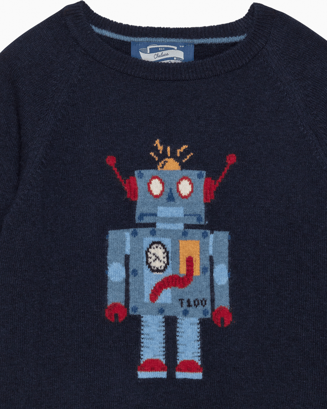 Chelsea Clothing Company Jumper Robbie Robot Jumper