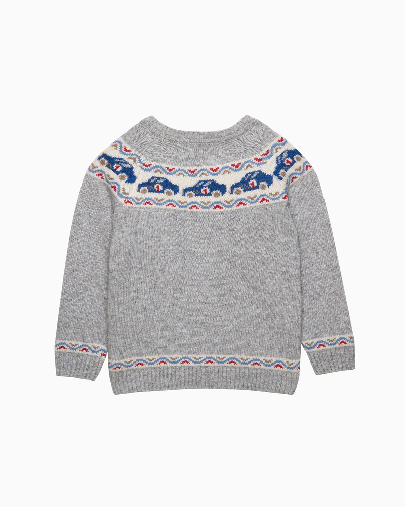 Sebastian Car Fair Isle Jumper