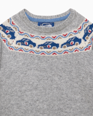 Sebastian Car Fair Isle Jumper