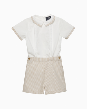 The Rupert Set in Oatmeal/White