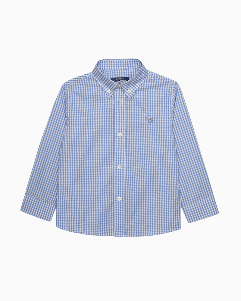 Thomas Shirt in Blue Gingham