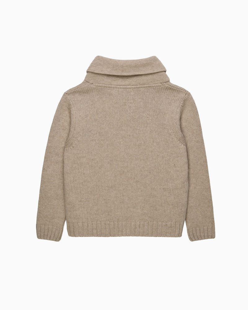 Timothy Teddy Shawl Collar sweater