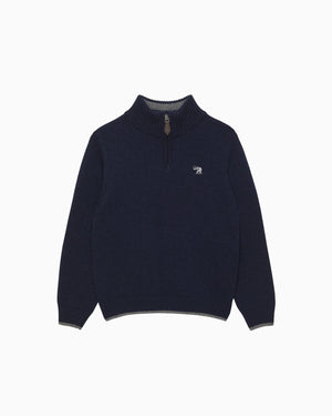 Chelsea Clothing Company Jumper Calum Half-Zip Jumper