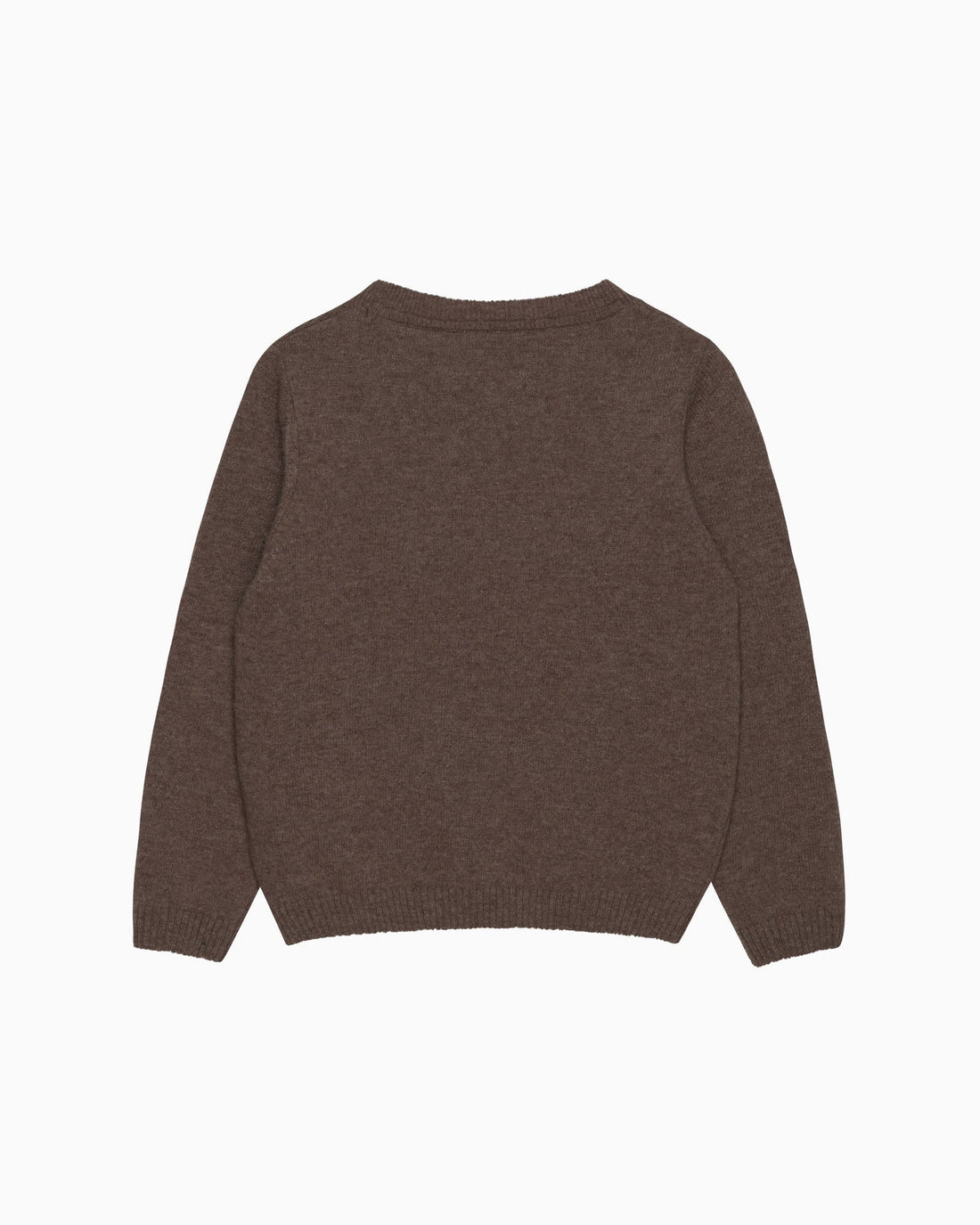 Chelsea Clothing Company Shirt Here Comes Trouble Jumper in Brown Marl