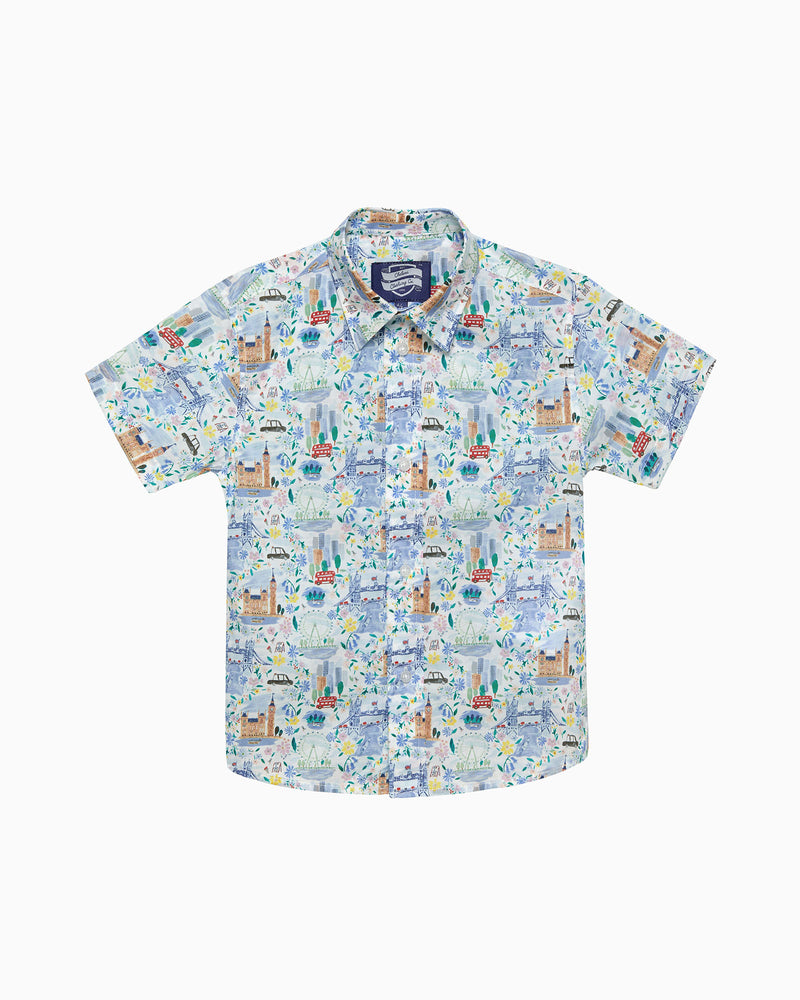 Short-Sleeved London Scenes Shirt