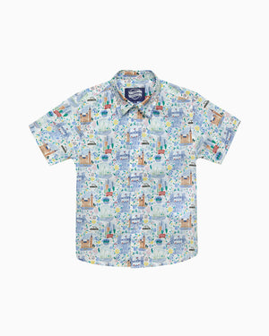 Short-Sleeved London Scenes Shirt