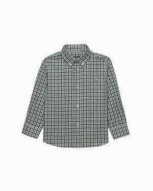 Chelsea Clothing Company Shirt Thomas Shirt in Green Check