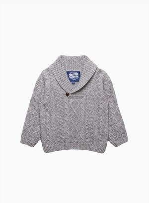 Baby Finn Shawl Collar Sweater