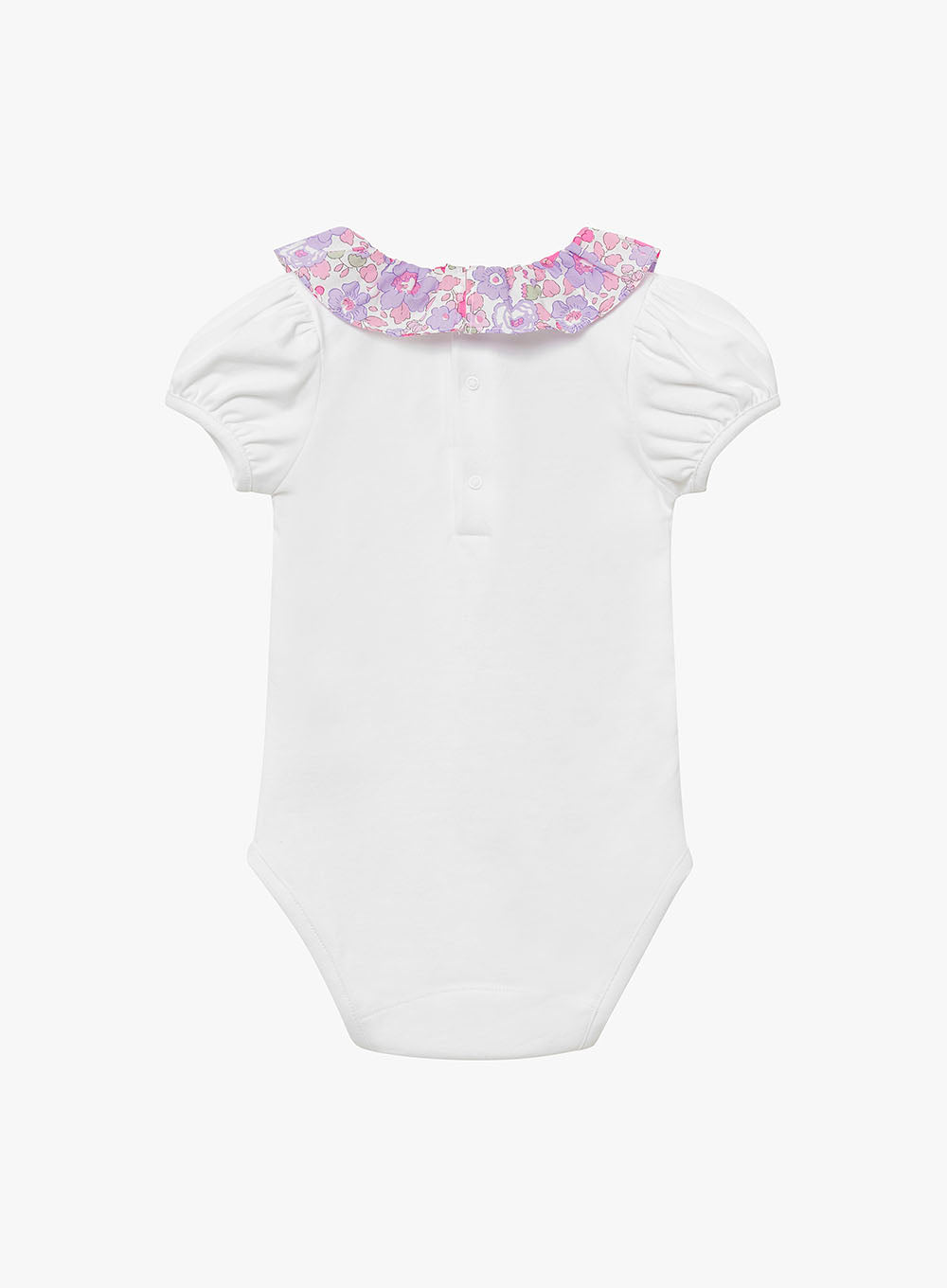 Baby Short Sleeved Willow Bodysuit in Lilac Betsy