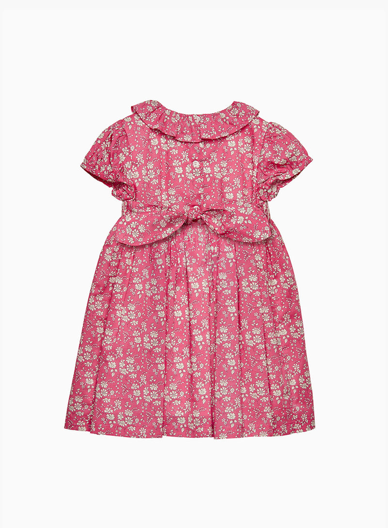 Baby Capel Floral Smocked Party Dress