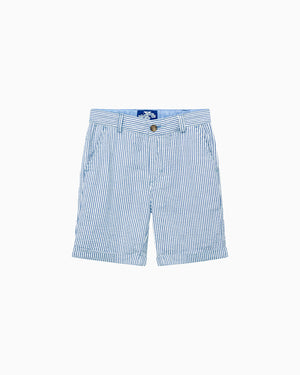 Charlie Chino Shorts in Blue Stripe