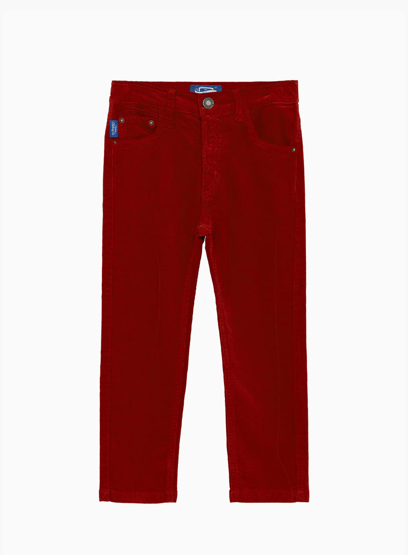 Jake Jeans in Deep Red