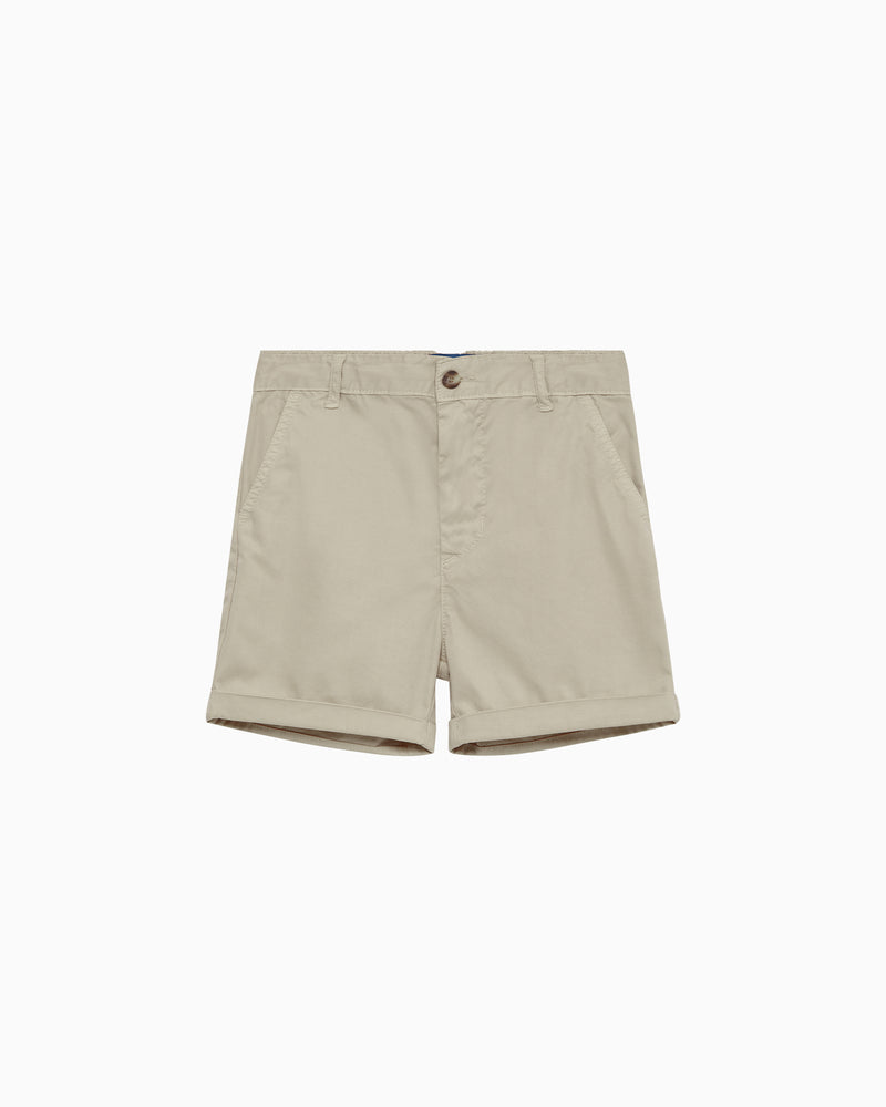 Charlie Chino Shorts in Stone