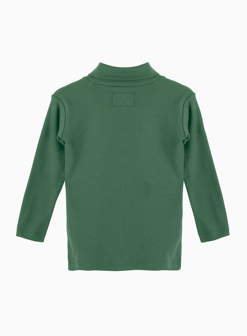 Unisex Classic Turtle Neck in Green