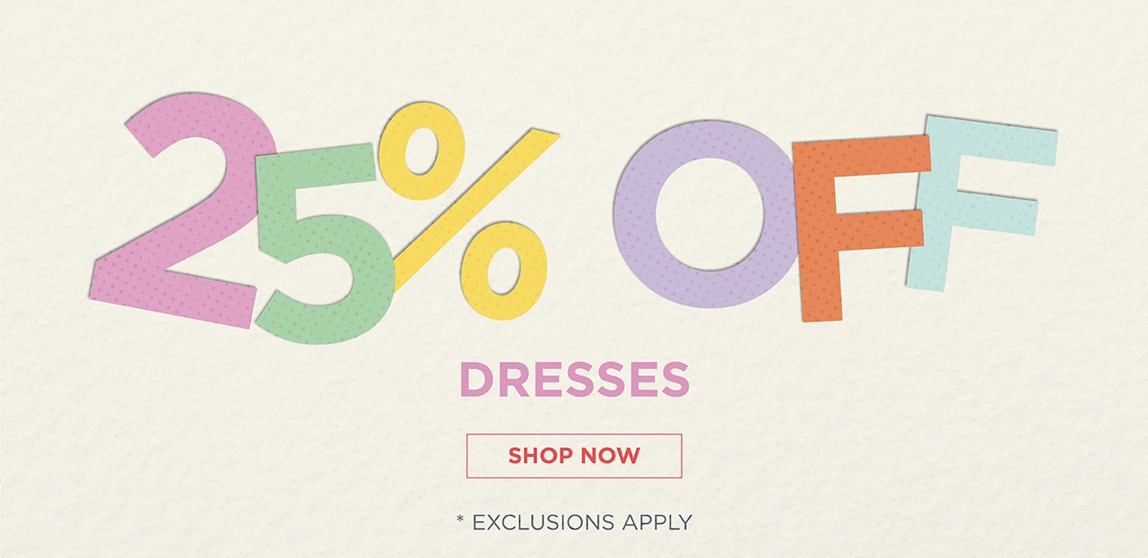 25% Off Dresses