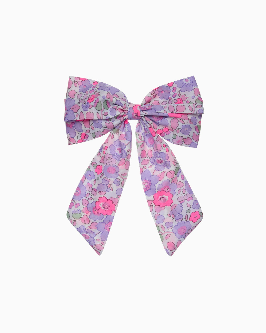 Lily Rose Clip Extra Large Bow Hair Clip in Lilac Betsy