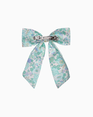 Lily Rose Clip Extra Large Bow Hair Clip in Peppermint Betsy