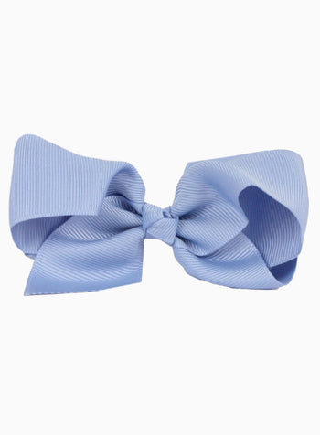 Extra Large Bow Hair Clip in French Blue