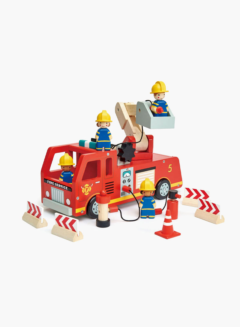 Tender Leaf Toys Fire Engine