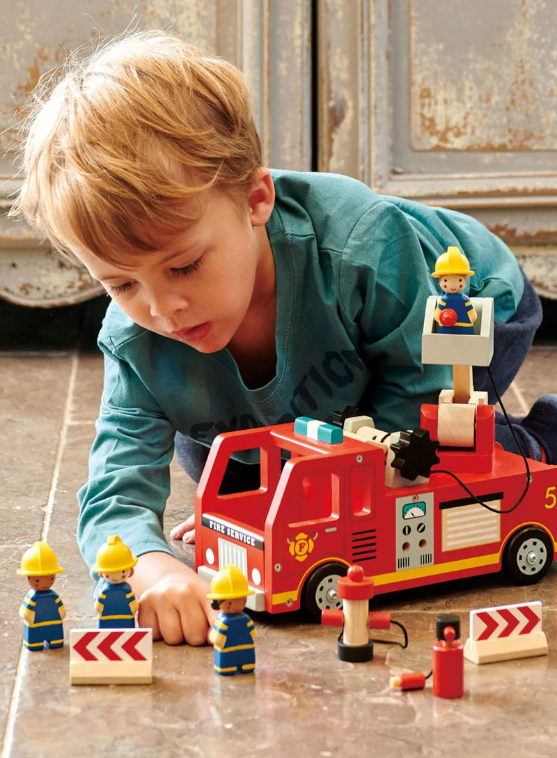 Tender Leaf Toys Fire Engine