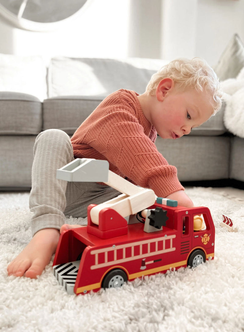 Tender Leaf Toys Fire Engine