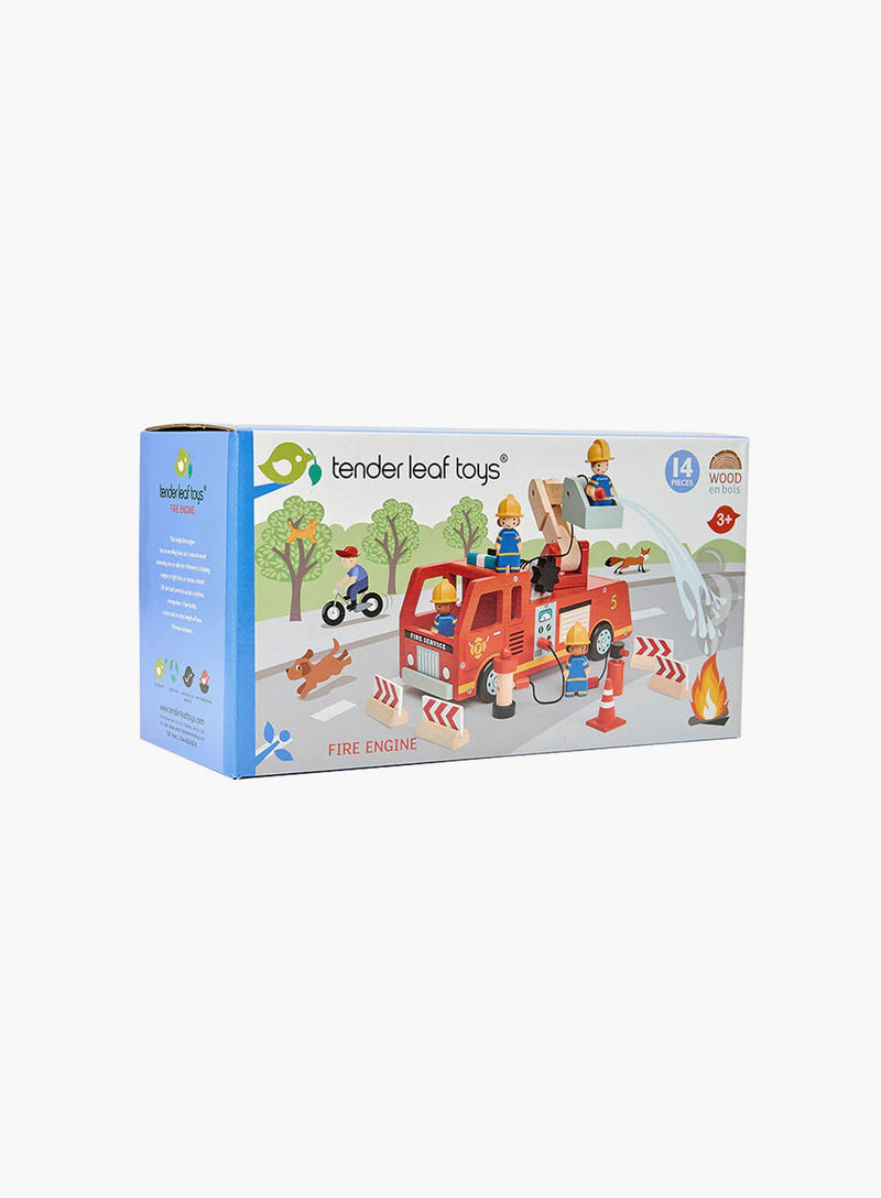 Tender Leaf Toys Fire Engine
