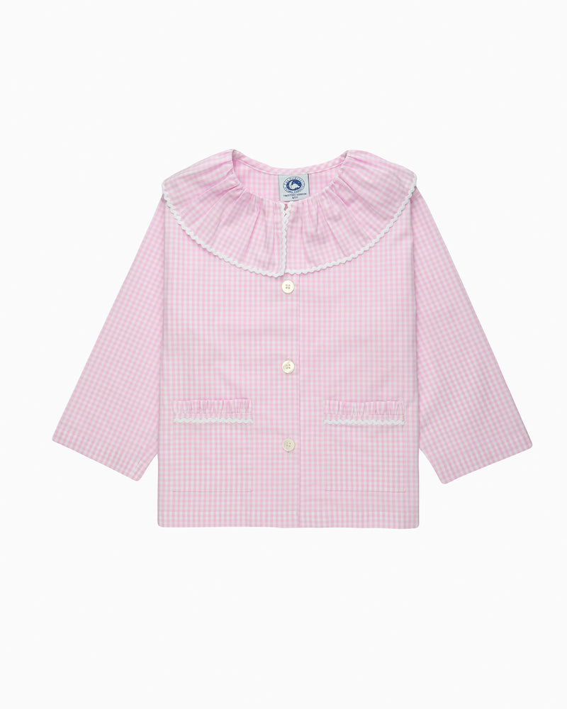 Gingham Willow Collar Pajamas