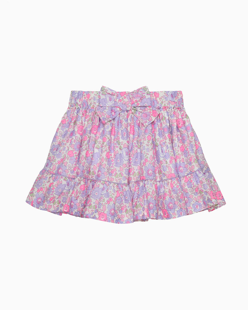 Lily Rose Skirt Betsy Bow Tiered Skirt in Lilac Betsy