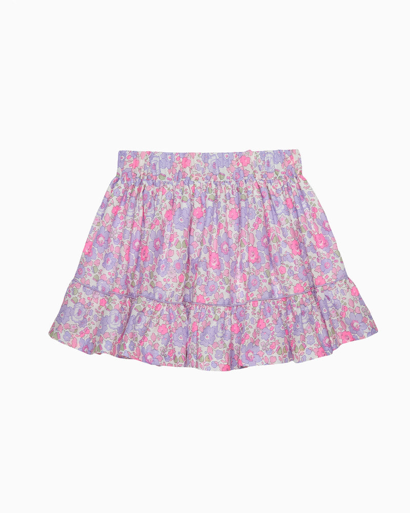 Lily Rose Skirt Betsy Bow Tiered Skirt in Lilac Betsy