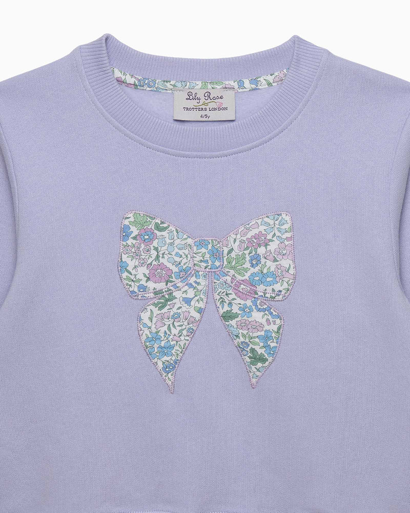 Emma & Amelia Bow Sweatshirt