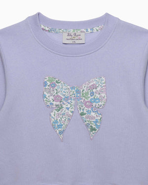 Emma & Amelia Bow Sweatshirt